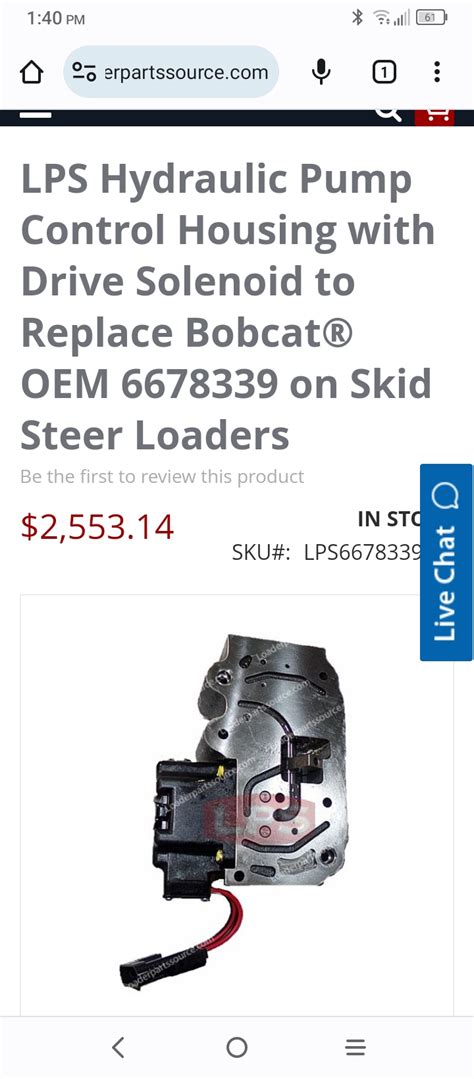 bobcat t300 pressure shutdown